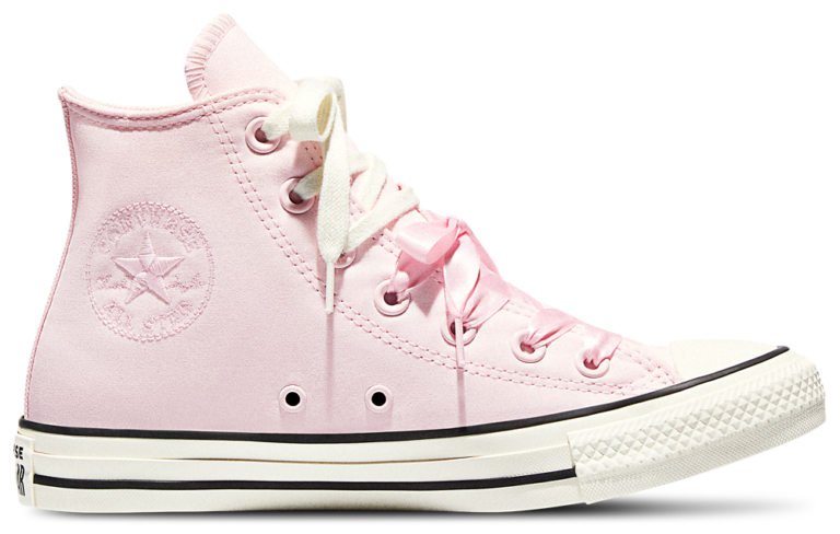 Converse Chuck Taylor All Star High - Women's Decade Pink/Black/Egret product view