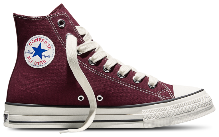 Converse Chuck Taylor Throwback - Men's Vintage White/Deep Bordeaux product view