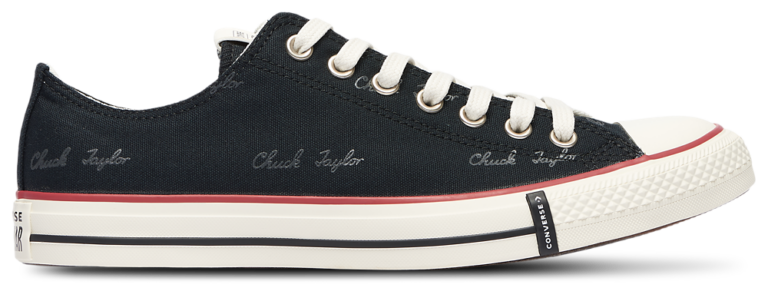 Converse Conv AS Low Script - Men's White/Red/Black product view