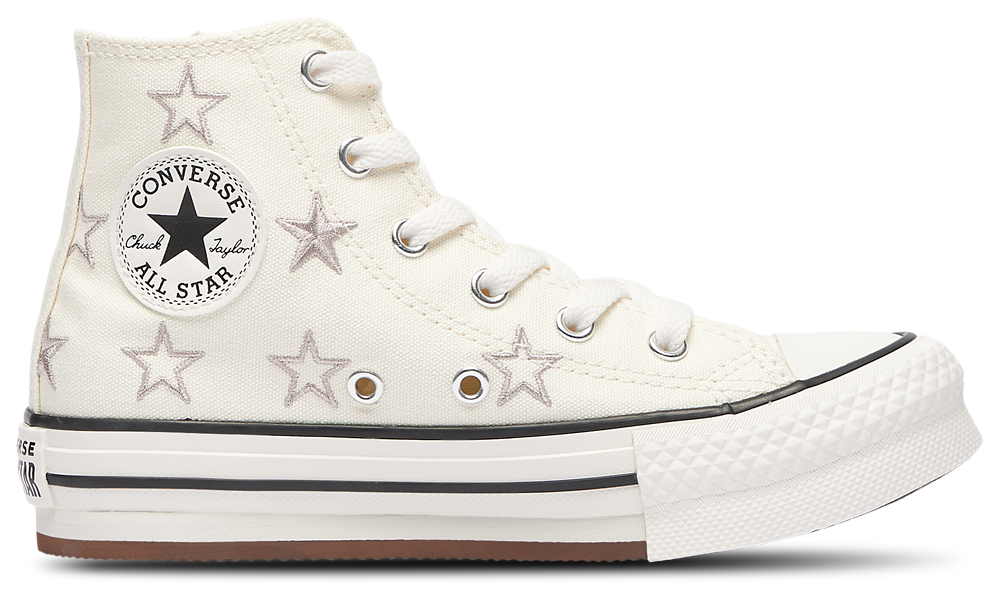 Converse CTAS Eva Lift - Girls' Preschool Egret/Papyrus/Vintage White product view