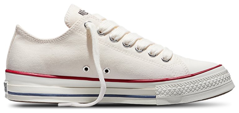 Converse CTAS Low Throwback - Men's White/Blue product view