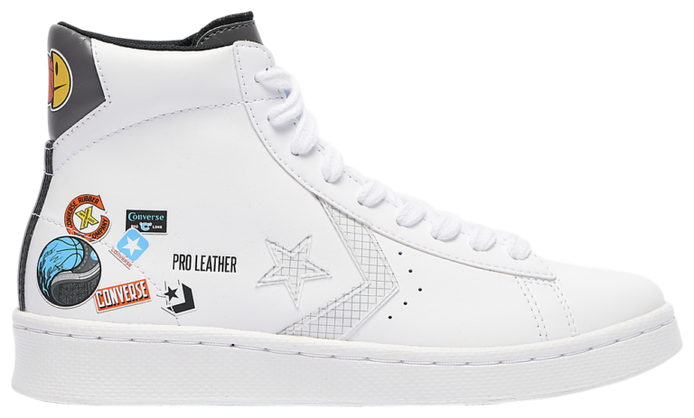 Converse Jump Ball Pro Leather High - Boys' Grade School Multicolor/White product view