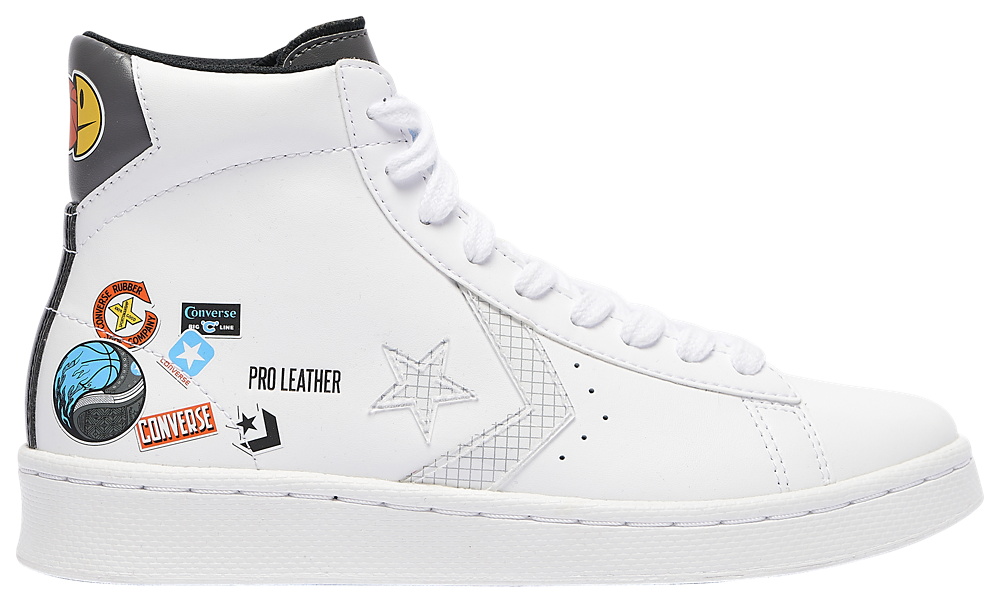Converse Jump Ball Pro Leather High - Boys' Grade School Multicolor/White product view