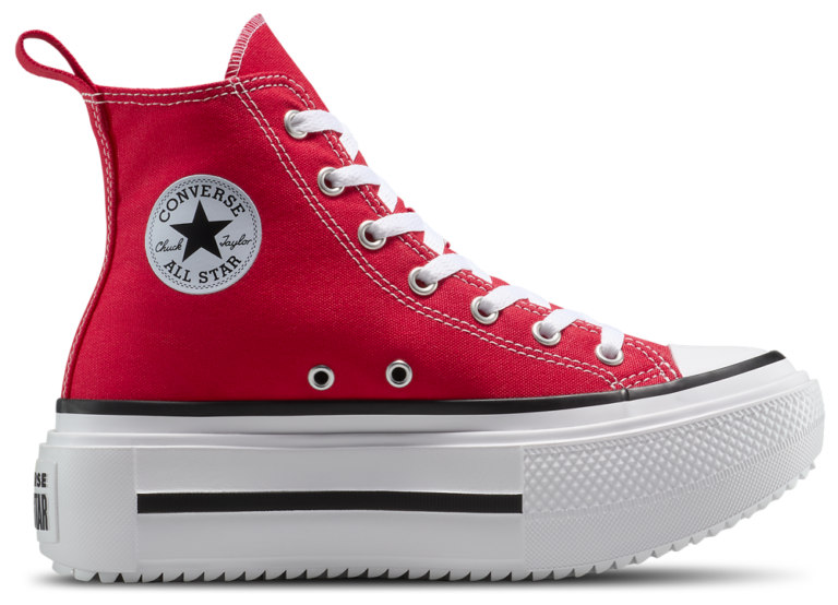 Converse Lift Double Stack Hi - Boys' Grade School Red/White product view