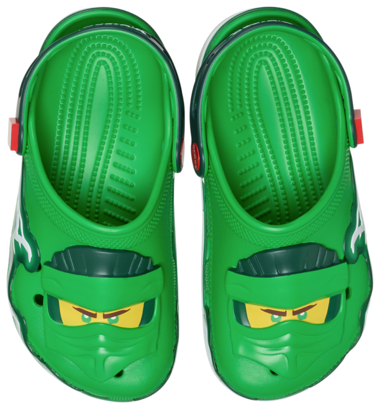 Crocs 4LW Ninjago Classic Clogs - Boys' Grade School Green/Multi product view