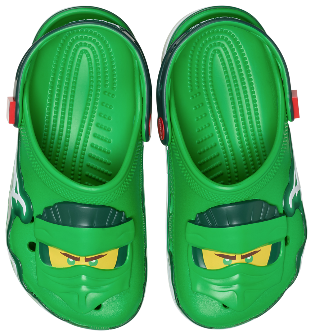 Crocs 4LW Ninjago Classic Clogs - Boys' Grade School Green/Multi product view