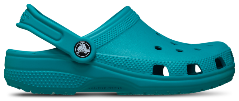 Crocs Classic Clogs - Boys' Preschool Turbo Teal product view