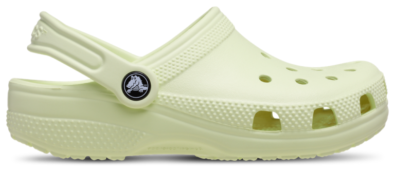 Crocs Classic Clogs - Girls' Toddler Frothy Green/Green product view