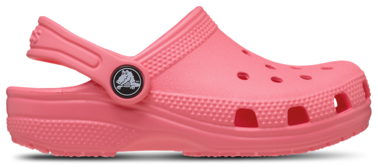 Crocs Classic Clogs - Girls' Toddler Guava product view