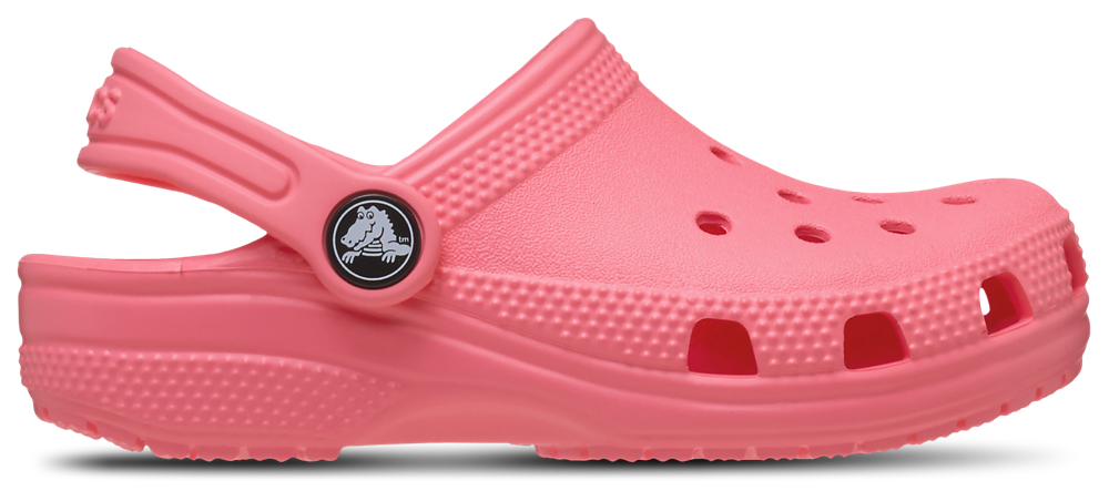 Crocs Classic Clogs - Girls' Toddler Guava product view
