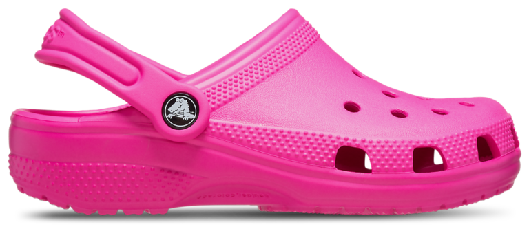 Crocs Classic Clogs - Girls' Toddler Pink/Pink product view