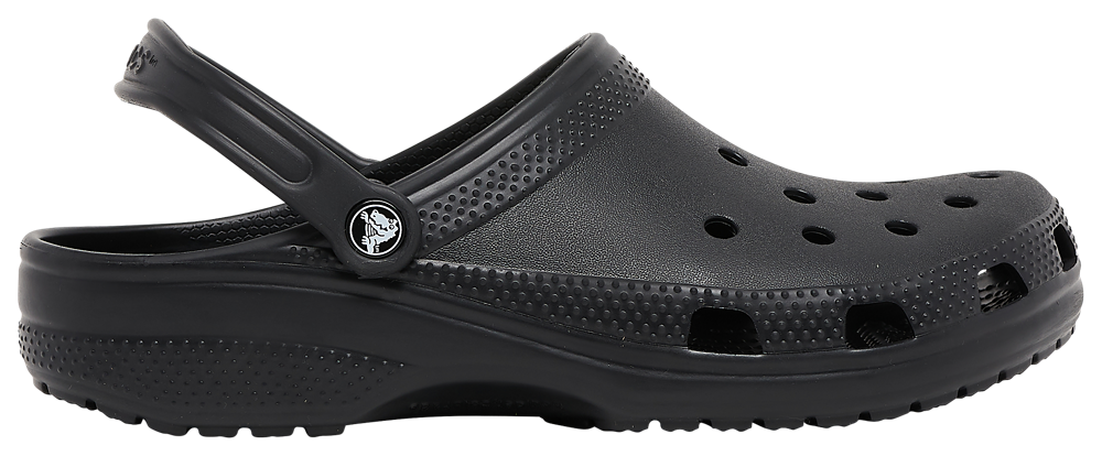 Crocs Classic Clogs - Men's Black/Black product view