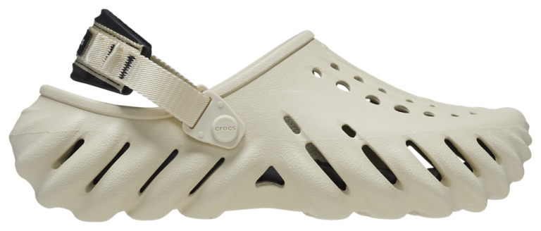 Crocs Echo Clogs - Men's Black/Beige product view