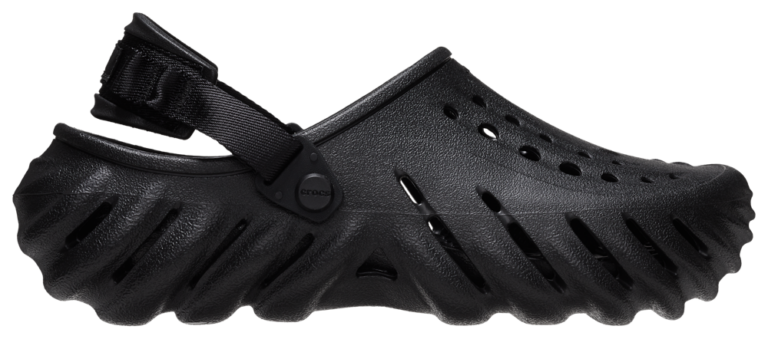 Crocs Echo Clogs - Men's Black/Black product view