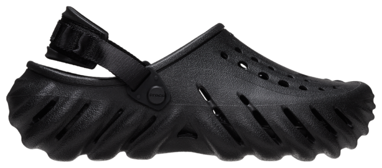 Crocs Echo Clogs - Women's Black/Black product view