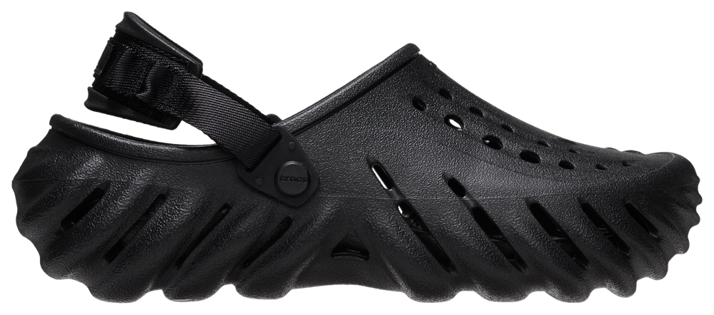 Crocs Echo Clogs - Women's Black/Black product view