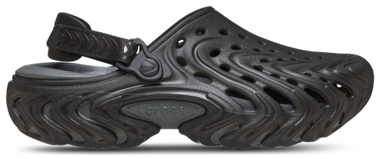 Crocs Echo II Chrome Clogs - Men's Chrome/Black product view