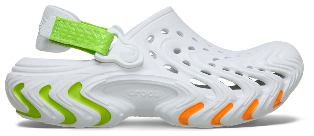 Crocs Echo II Clogs - Boys' Grade School Grey/Moon Burst product view
