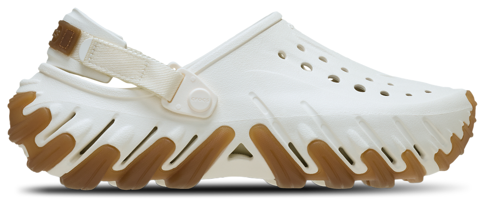 Crocs Echo RO Clogs - Men's Chalk/Gum product view