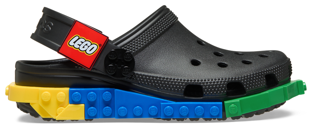 Crocs LEGO Clogs - Boys' Grade School Black/Black product view