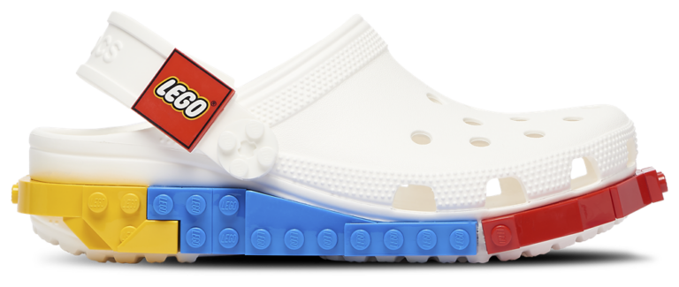 Crocs LEGO Clogs - Boys' Grade School White/White product view