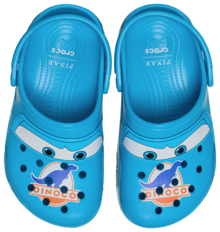 Crocs Lightning McQueen Dinoco Clogs - Boys' Preschool Blue/Multi product view