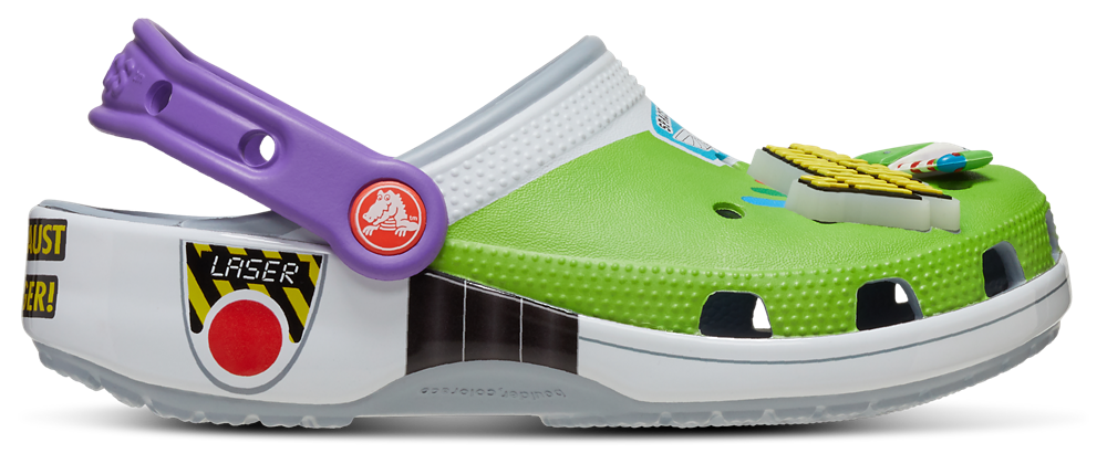 Crocs Toy Story Buzz Classic Clogs - Boys' Grade School Green/Purple product view
