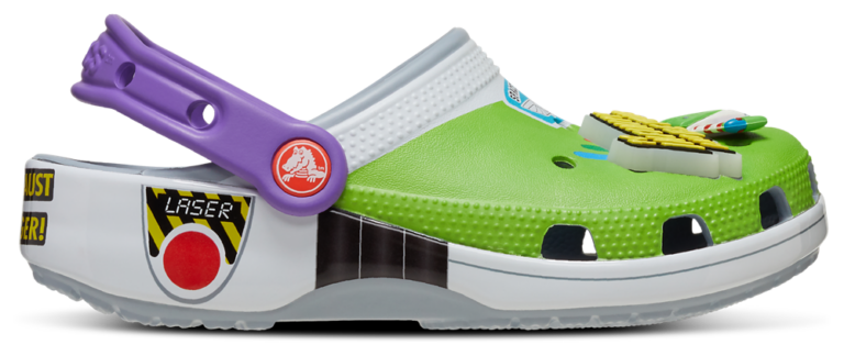 Crocs Toy Story Buzz Classic Clogs - Boys' Toddler Green/Purple product view