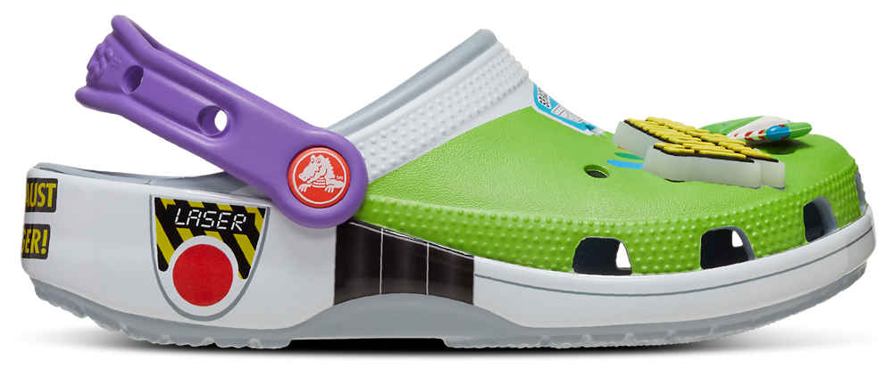 Crocs Toy Story Buzz Classic Clogs - Boys' Toddler Green/Purple product view