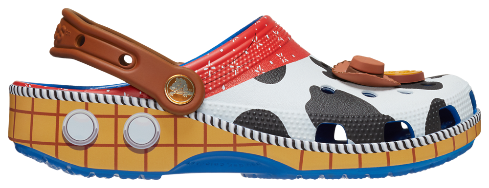 Crocs Toy Story Woody Classic Clogs - Boys' Preschool Blue product view