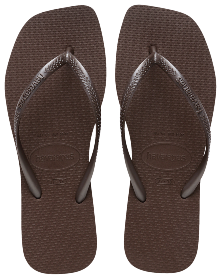Havaianas Slim Square Sandals - Women's Brown product view