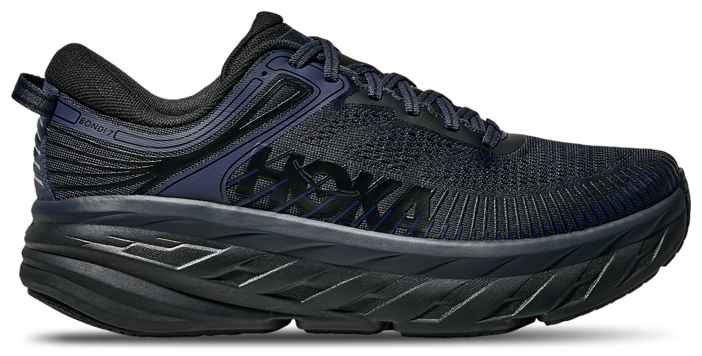 HOKA Bondi 7 - Men's Black/Navy product view