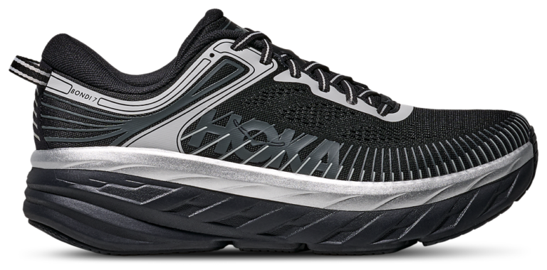 HOKA Bondi 7 - Men's Black/Silver product view