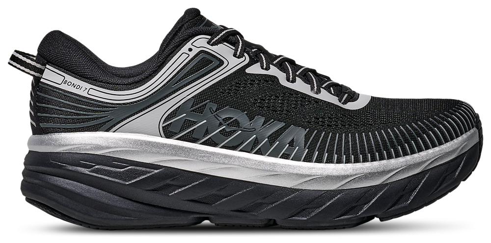 HOKA Bondi 7 - Men's Black/Silver product view