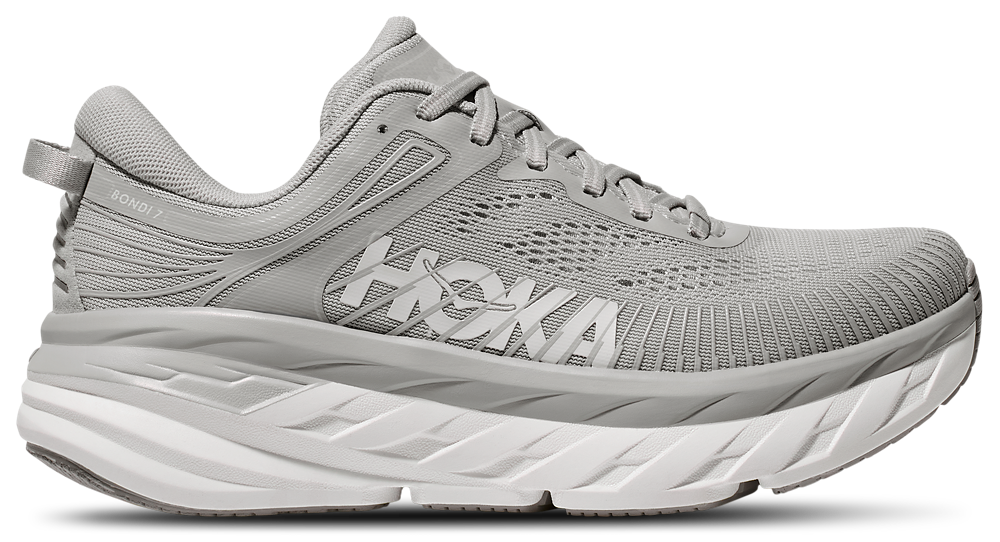 HOKA Bondi 7 - Men's White/Harbor Mist product view
