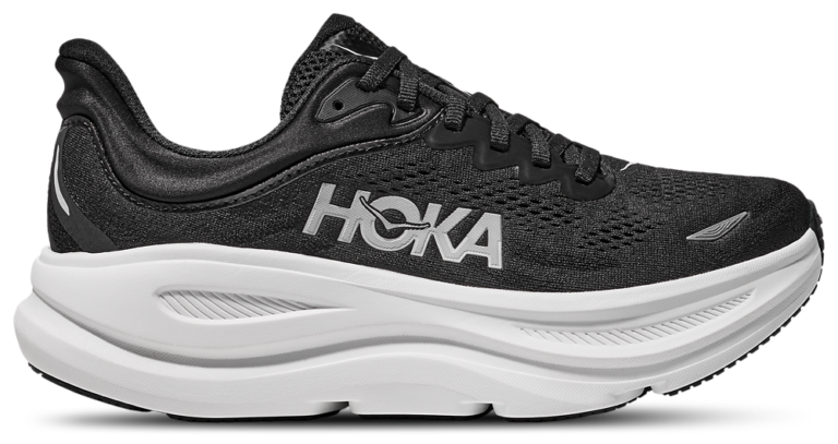 HOKA Bondi 9 - Men's Black/White product view