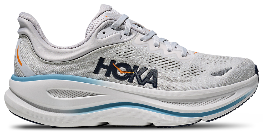 HOKA Bondi 9 - Men's Blue/Cosmic Grey/Stardust product view