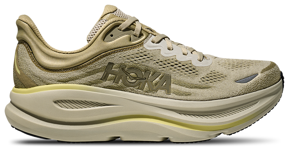 HOKA Bondi 9 - Men's Grassland/Oyster Mushroom product view