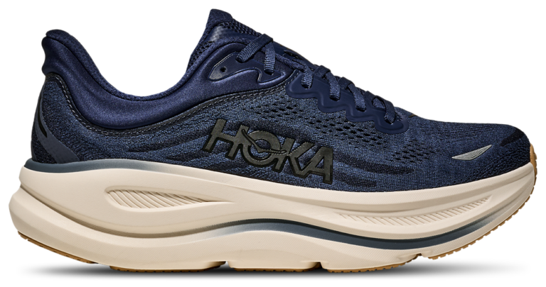 HOKA Bondi 9 - Men's Midnight Blue/Varsity Navy product view