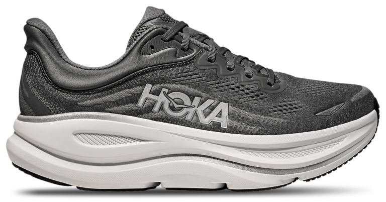 HOKA Bondi 9 - Men's Silver/Grey product view