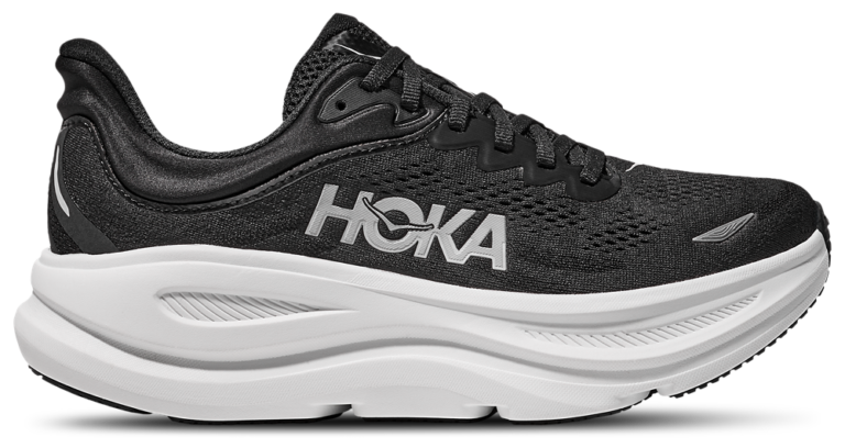 HOKA Bondi 9 - Women's Black/White product view