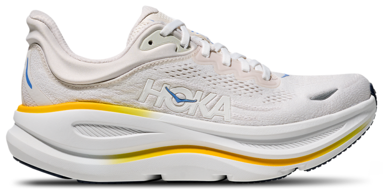 HOKA Bondi 9 - Women's White/Grout product view