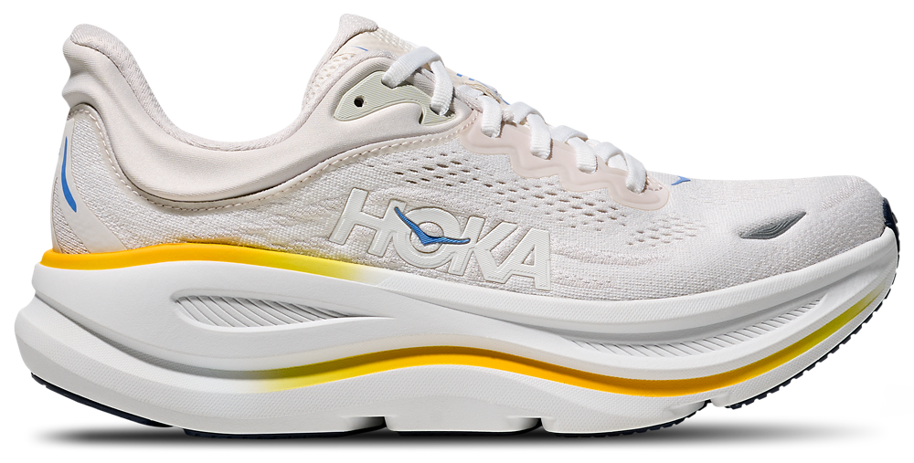 HOKA Bondi 9 - Women's White/Grout product view