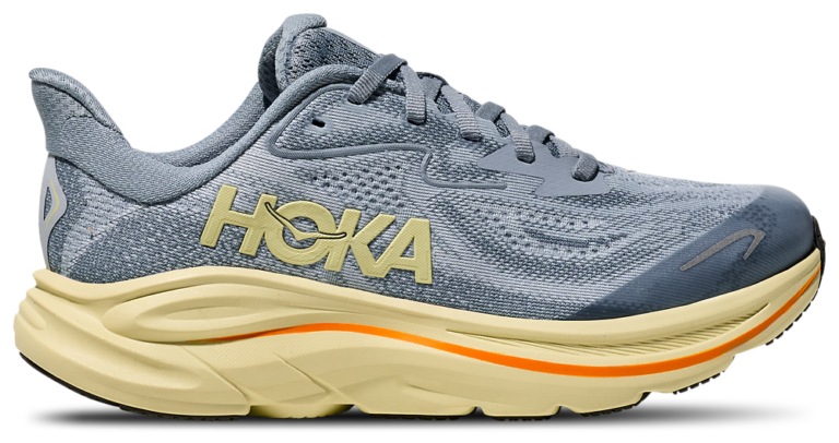 HOKA Clifton 10 - Boys' Grade School Blue/Yellow product view