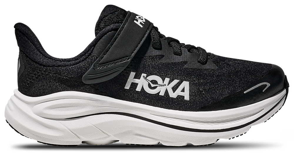 HOKA Clifton 10 - Boys' Preschool Black/White product view