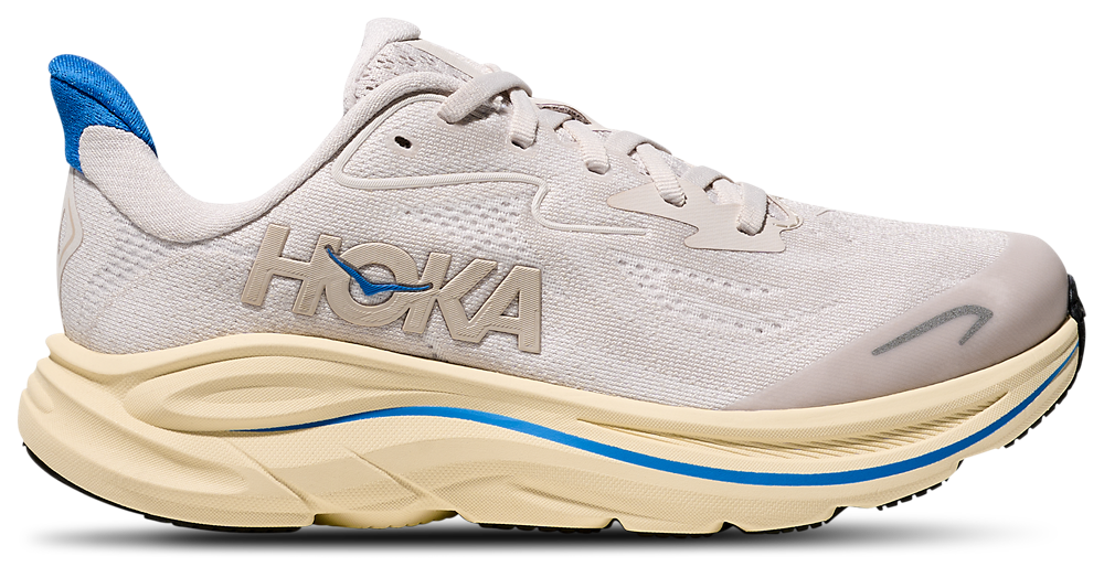 HOKA Clifton 10 - Girls' Grade School Blue/Tan product view