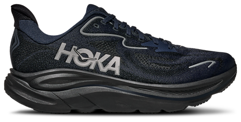 HOKA Clifton 10 - Men's Black/Varsity Navy product view