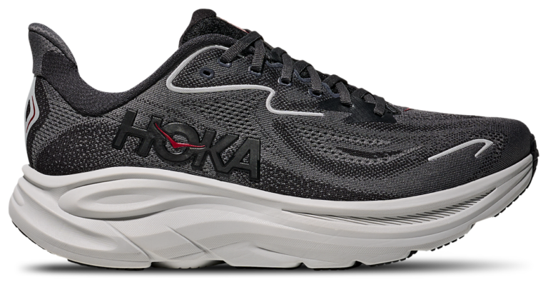 HOKA Clifton 10 - Men's Carbon Black/Satellite Grey product view