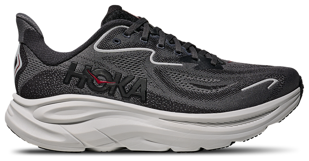 HOKA Clifton 10 - Men's Carbon Black/Satellite Grey product view