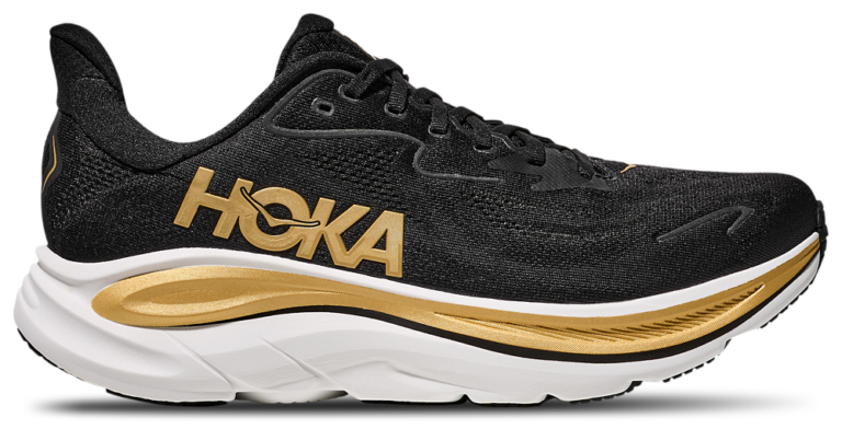 HOKA Clifton 10 - Men's Gold/Black product view
